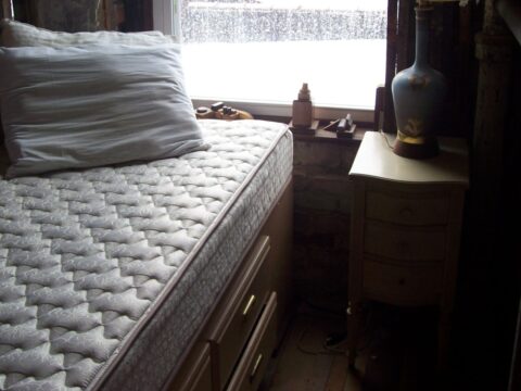 A tidy bedroom