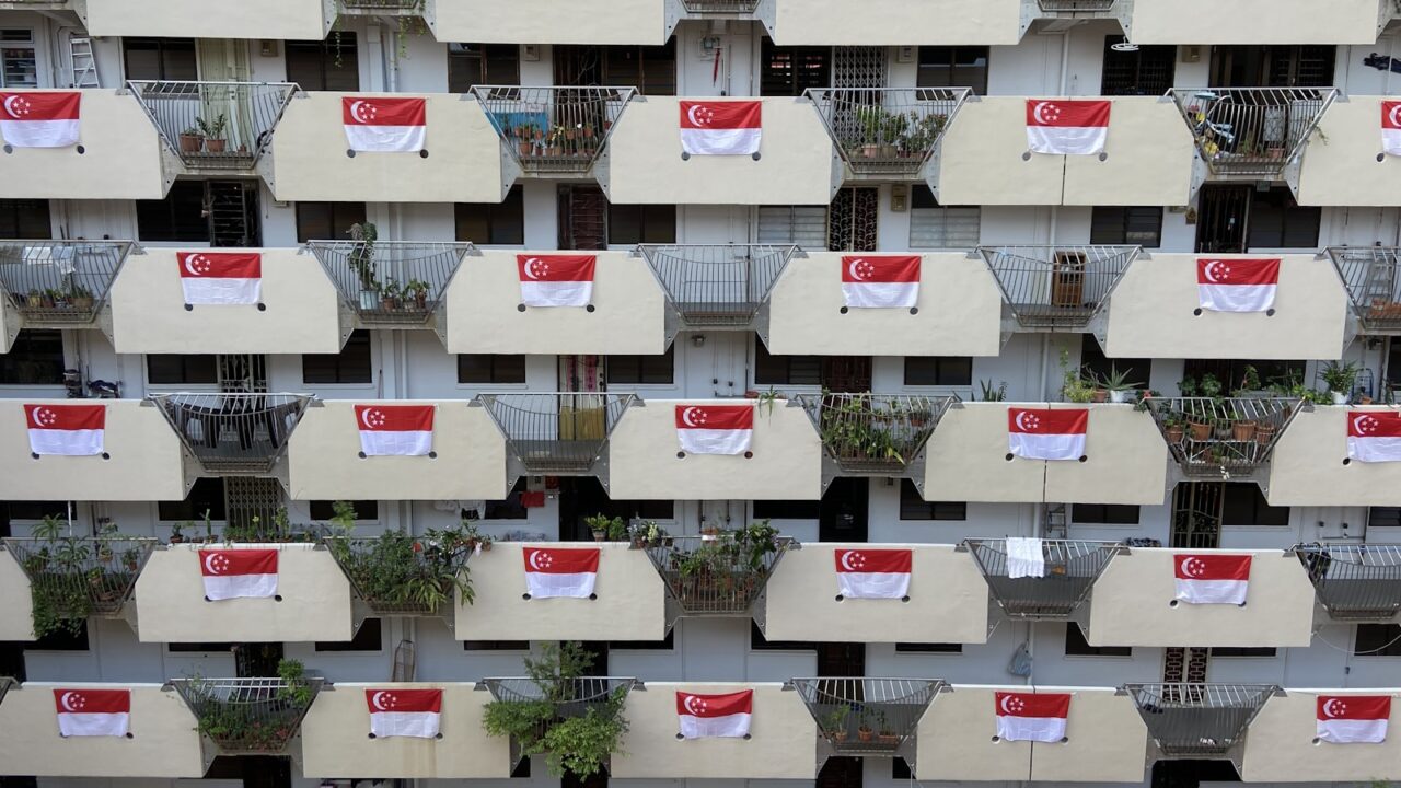 Apartment building in Singapore