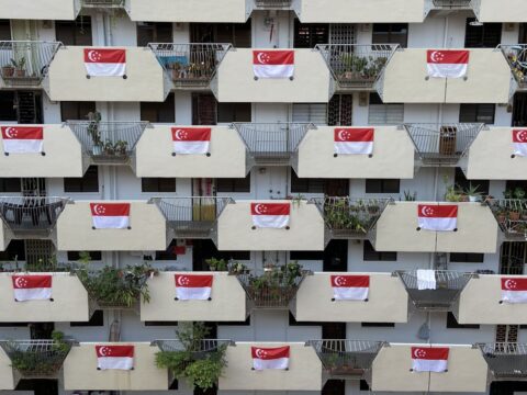 Apartment building in Singapore