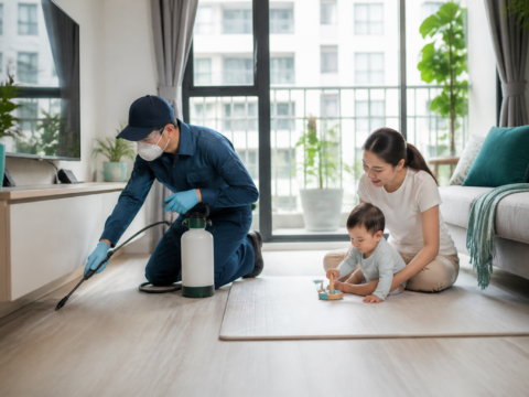Pest Control Safety for Babies & Children