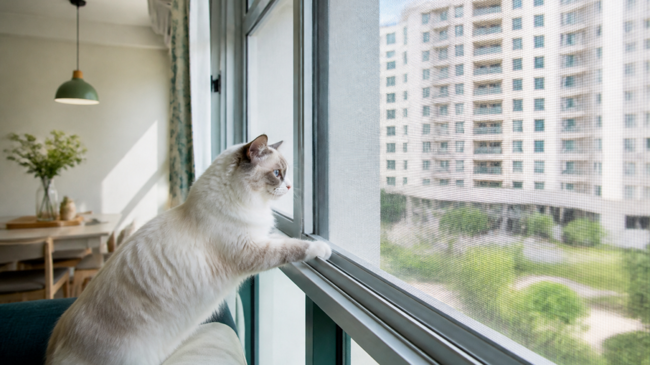 Pet-Resistant Insect Screens: A Singapore Guide