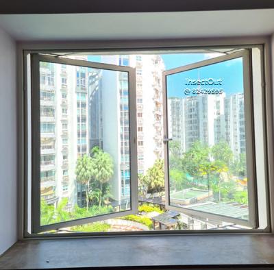 Condo Double Casement in White at Hillview