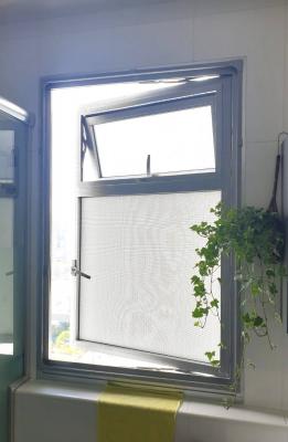 HDB bathroom casement window with GREY frame at St George's